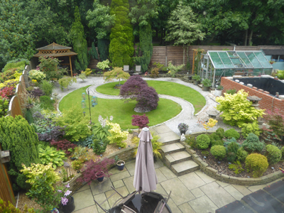 Our garden in the UK